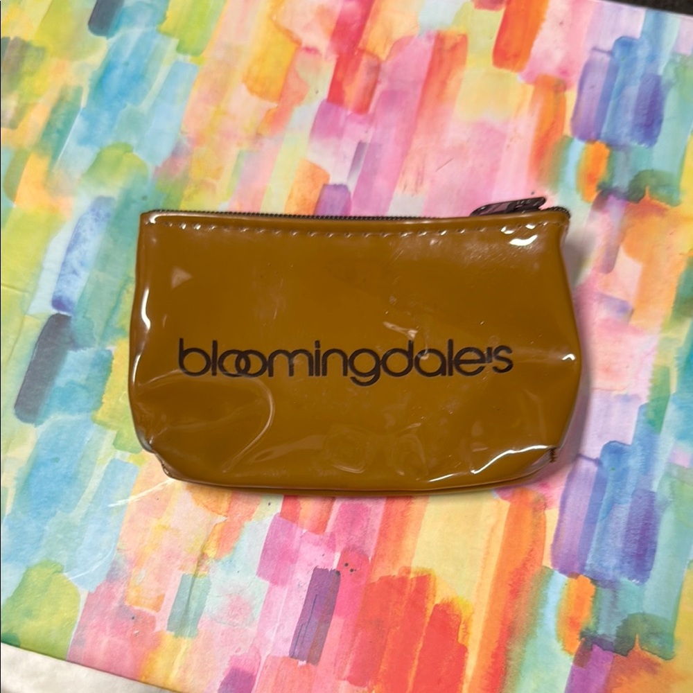Bloomingdale's Yellow Pouch